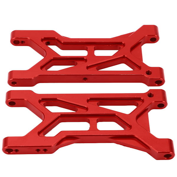 2 stk RC Bil Aluminiumslegering Suspensjonsarmsett Utskiftbare RC-deler for ARRMA Typhon 1/10 Fjernstyrt Bil Rød