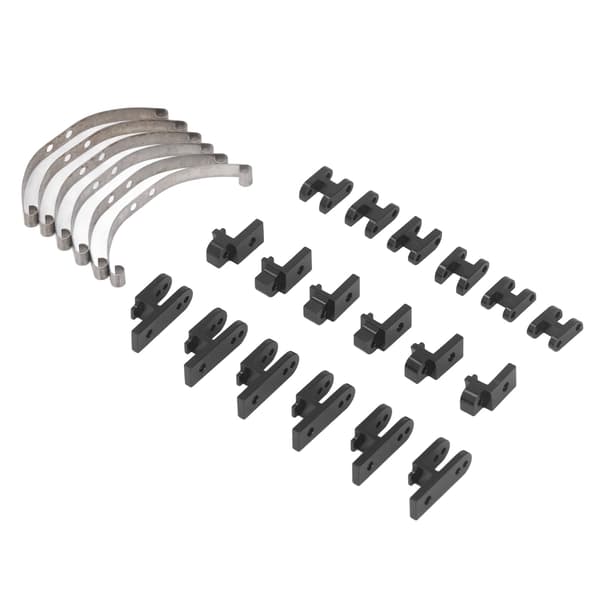 【NX】RC Støddæmper Tilbehør Professionel Aluminiumlegering Støddæmper Dele til WPL B4 24 1/16 RC Bil Sort