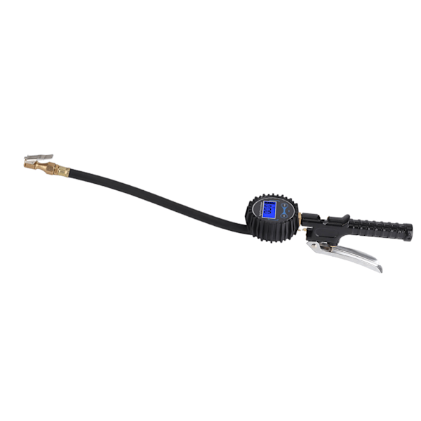 Däcktrycksmätare och luftpump 200PSI LCD Digital Display Hög Noggrannhet för Bil, Motorcykel