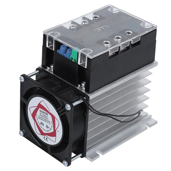 Soft Start Controller Elektriske Dele Aluminium Bund Enkelt / 2 Faset Motor Tilbehør (Modul Radiator)
