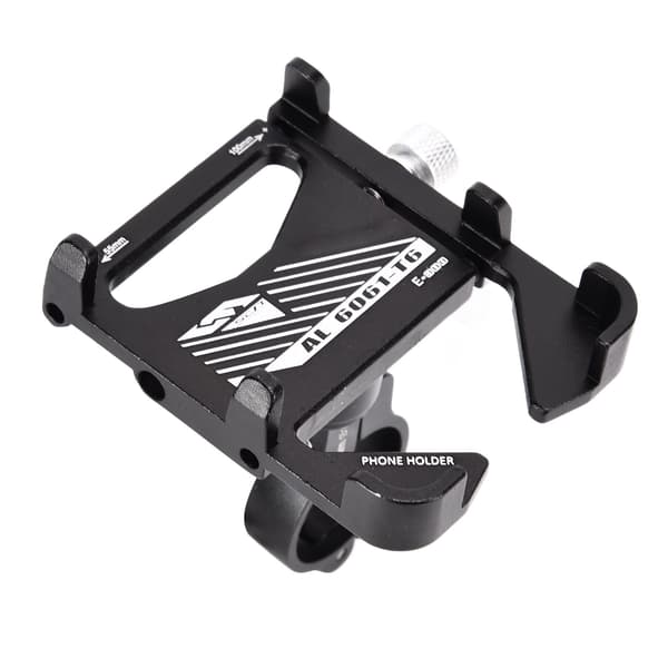 ENLEE Cykel Smartphone Holder Stødsikker Navigation Support til Motorcykel Cykling Sort