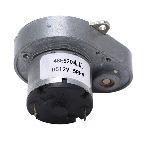 Vaihteellinen DC 12V 5 RPM nopeudenvaihteinen moottori Seostettu teräs robottilaitteille