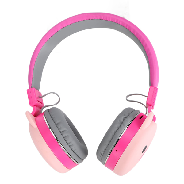 Barnheadset Cute Animals Bluetooth 5.0 barnhörlurar med mikrofon för barn, liten röd gris