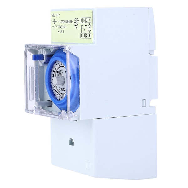 SUL181h Mekanisk timer 24 timmar Quartz Motor Timer Switch Relä 110~230VAC 16A