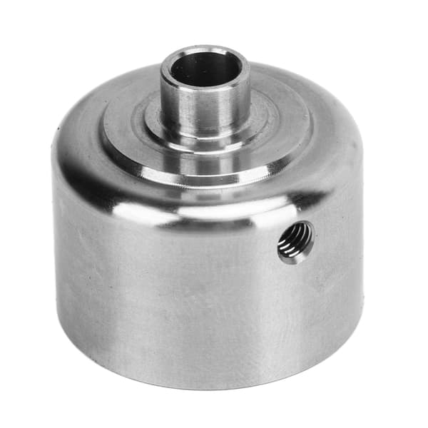RC Bil Differensialhus Rustfritt Stål Sølv Senter Differensialhus Utbytting For Tekno RC MT410 ET48.3 410.3