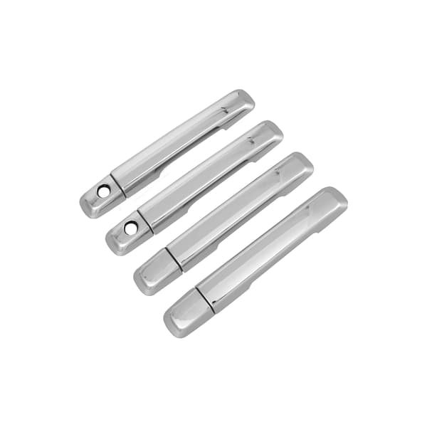 【NX】4 STK Bildørhåndtakdeksel ABS Galvanisert overflateknapp passer til ISUZU D-MAX 2012-2015