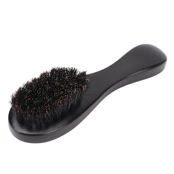Skägg Barber Tona Borste Rengöring Bärbar Trä Mjuk Hals Skägg Tona Borste för Män Frisör
