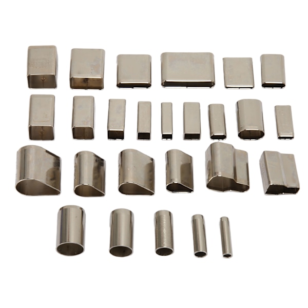26 Shape Hollow Punch Cutter Set Höghastighetstål Läder Die Cutter Hollow Punch Cutter Tool för gör-det-själv läderhantverk