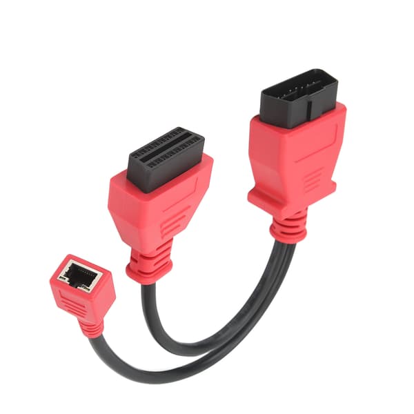 Programmeringskabelkontakt Ethernet OBD2-kabeladapter för Autel MS908 PRO MS908S PRO MaxiSys Elite IM608 för F-chassi