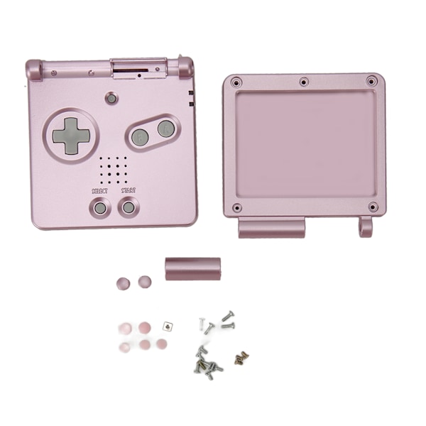 Spillkonsollskall for GBA SP Erstatning Fullt Hus Skall med Knapper for Gameboy Advance SP Lilla