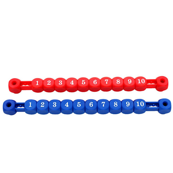 2 stk Fodbold Resultat Tæller Poeng Enhed til Standard Fodboldbord Poeng Holder til Air Hockey Shuffleboard Spillebord Udskiftning