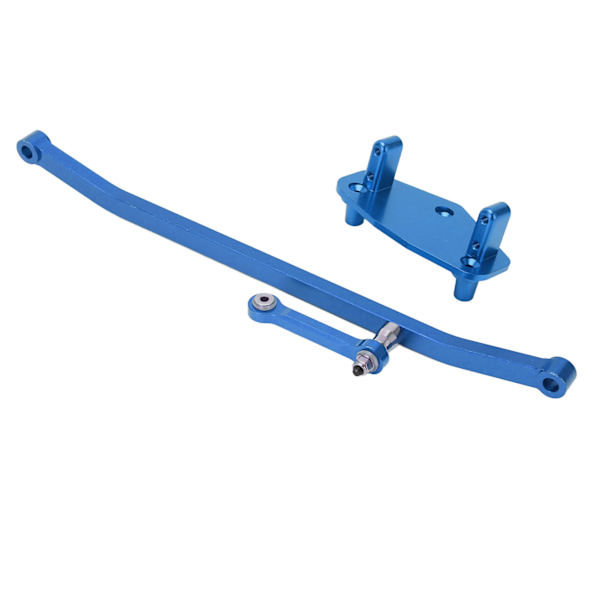 RC Aluminiums Styrearm Tie Rod Servo Mount Base Set for LOSI LMT 4WD Solid Axle 1/8 Monster Truck Blå