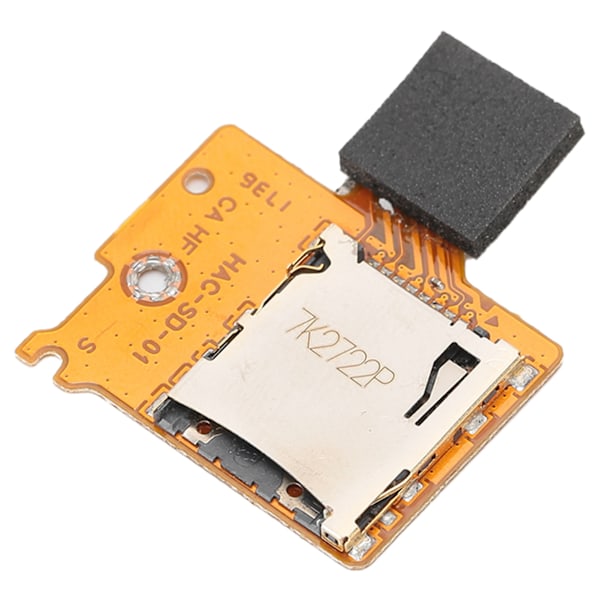 Minneskortläsare Connector Kortplats Socket Reparationsdelar för switch lite spelkonsol