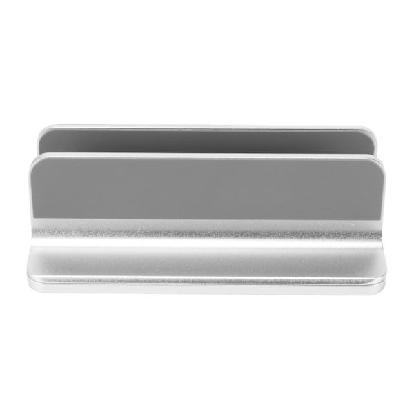 Vertikalt bärbar stativ Silverfärgad aluminiumlegering i ett stycke Silikonkudde Reglerbar bas Hållare för bärbar dator för hemmet