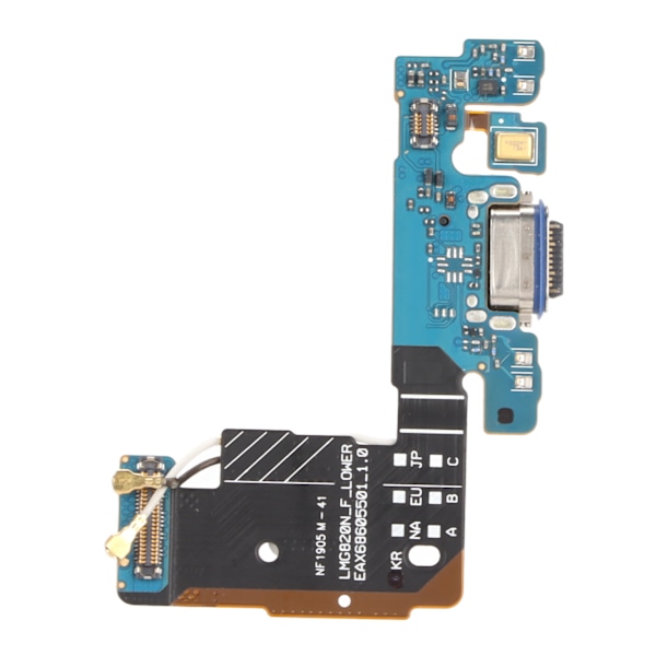 USB-opladningsport Dock Connector Flexkabel Udskiftning til LG G8 ThinQ Europæisk Koreansk Version