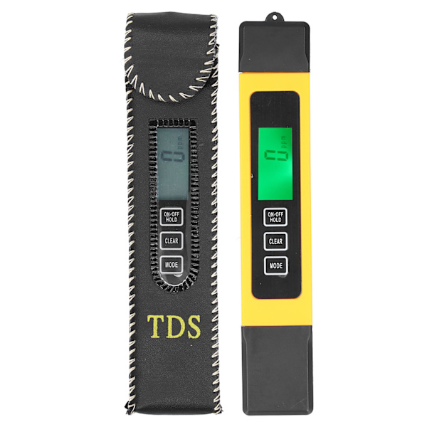 04999ppm Bärbar TDS/EC-testare Multifunktionsvattenkvalitetsmätare Testinstrument