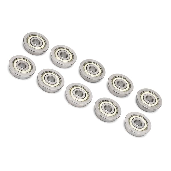 10 stk. printerkuglelejer minimetal dobbelt skærm flange 3D-print mekaniske dele