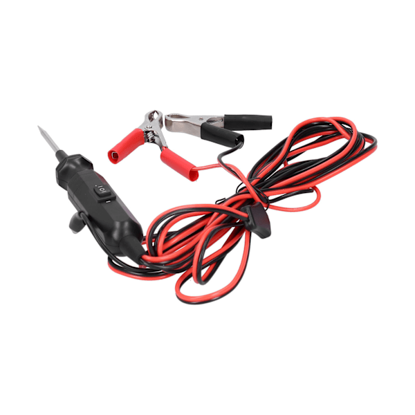 DY18 Bilstromkrets Tester 12/24V DC 10A Overbelastningsbeskyttelse med Strømprobe 4M Kabel