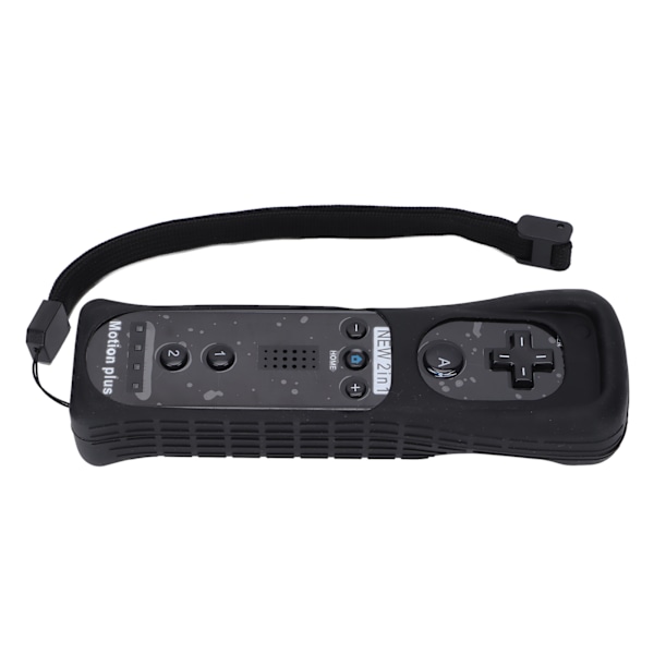 Fjernbetjening Vibration Lyd Funktion Spilkonsoll Tilbehør med Motion Plus til Wii UBlack