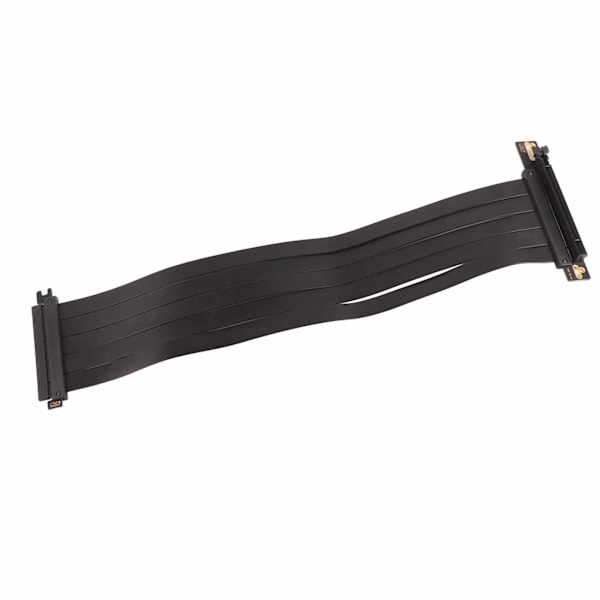 PCIE 4.0 X16 Riser-kaapeli korkean nopeuden joustava 90 asteen suorakulmainen PCIE-portti GPU-näytönohjaimen jatkokaapeli 40 cm