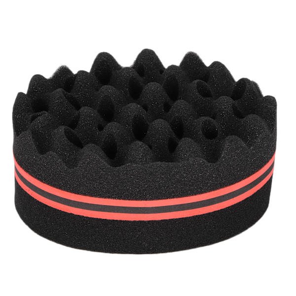 Hårsvampborste Stora hål Sponge Dreads Låsning Afro Coil Kamvårdsverktyg för män Kvinnor lockar