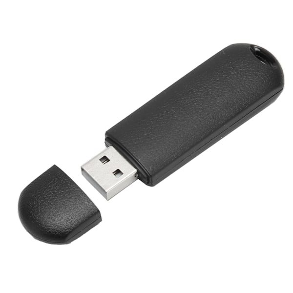 USB-inspelare HD-brusreducering Röstaktiverad Safe One Key-inspelning Miniinspelare för föreläsningsmöte Neutral Engelsk Svart 16GB