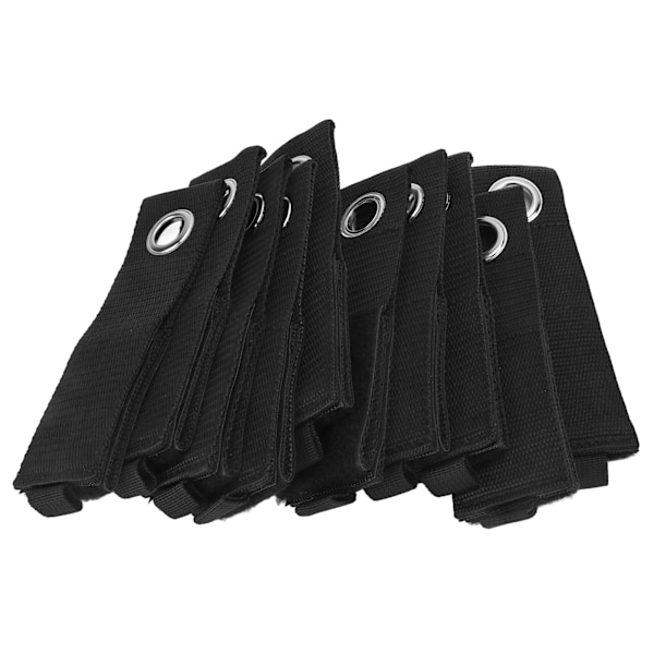 10 st Förvaringsremmar Krokögla Förlängningssladd Förvaringshållare Organizer Wrap Keeper L