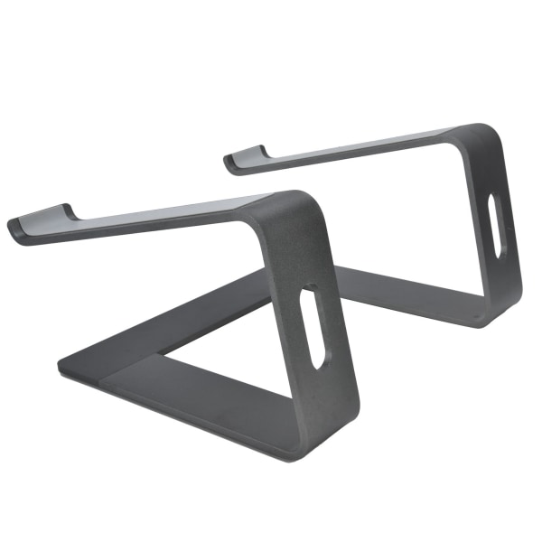 Bærbar computerstand i aluminiumslegering Bærbar computerstand Riser Desktop Metalbase Køleholder Space Grey