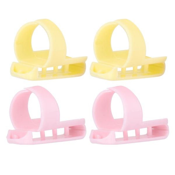4 st Stickning fingerborg Finger Guide Splitter för DIY Rolig tröja Ull sömnadstillbehör