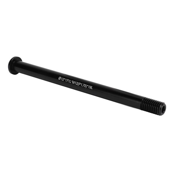 Vejcykelnavs Rør Aksel Cykel Aluminium Legering Hul Nav Rør Aksel Cykel Tilbehør Φ12x171LxM12(P1.75）x19L