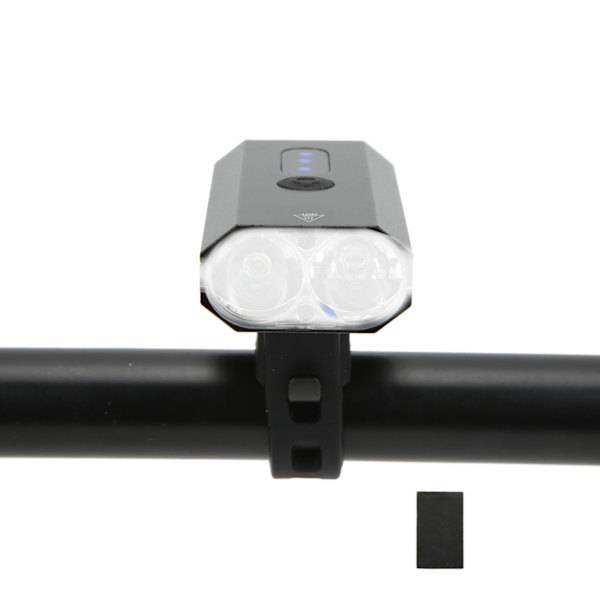 G‑60 Pyörävalo 1500mAh USB-ladattava pyörälampun etuvalo Kirkas LED-valo pyöräilyyn yöllä