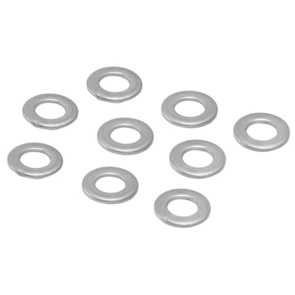 120 stk. flad skive i rustfrit stål 4 mm ID 7 mm OD tilbehørssæt til vedligeholdelse 4807-0407-0500