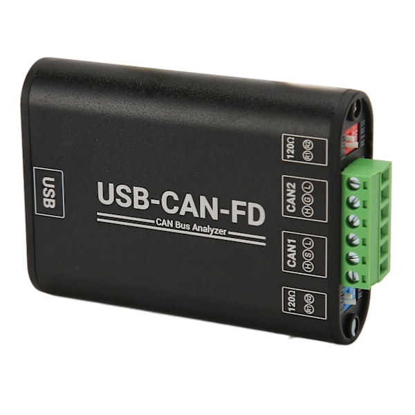 Teollinen USB-CAN FD -sovitin CAN FD -väylän kommunikaatioliittymämuunnin CAN FD -protokollan datan analysointi