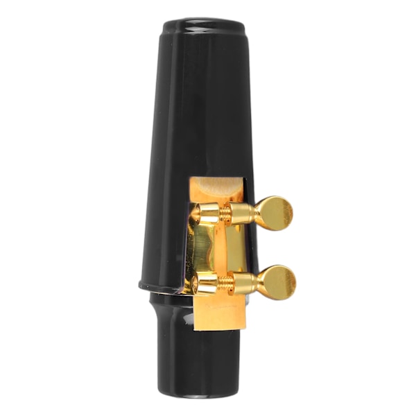 Altsaxofon Munstycke Kit Sax Cover Ligature Reed Instrument Tillbehör för ersättning Svart