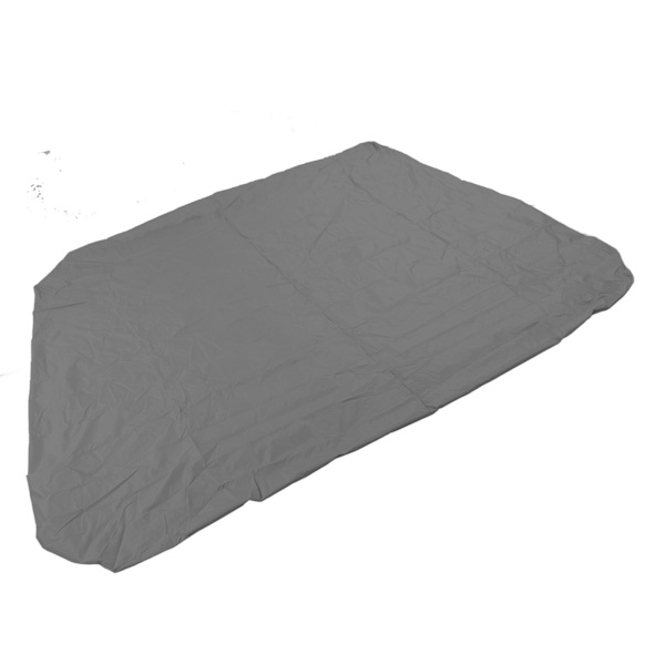 SPA-överdrag Fyrkantigt Vattentätt 190 silverbelagd polyester Taff väderbeständigt badtunnaskydd för badkar 207x207x30cm/81,5x81,5x11,8in Grå