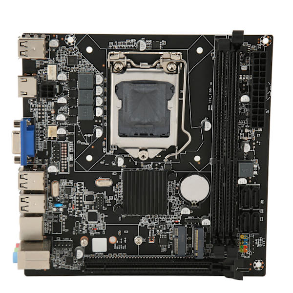Työpöytäemolevy LGA1155 liitäntä Dual Channel DDR3 4 SATA 2.0 M.2 NVME PCIe 2.0 X16 VGA HD-lähtö ITX-emolevy