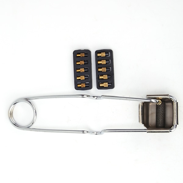 1. Flints Spark Lighter Firkantet Nikkelbelagt Stål 10 stk Avrundet Hode Tennere Flints Outdoor Survival Kit