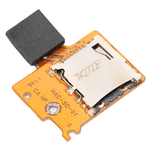 Minneskortläsare Connector Kortplats Socket Reparationsdelar för switch lite spelkonsol