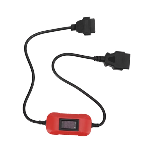 12‑24V OBD2 scanneradapterkabel Passer X431 Easydiag 2.0/3.0 GOLO ABS Varmebestandig til tunge lastbiler Diesel rød