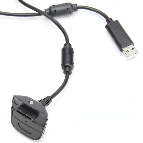 USB laddare Spel- och laddningskabelsladd för Xbox 360 trådlös handkontroll Laddkabel Laddlinje