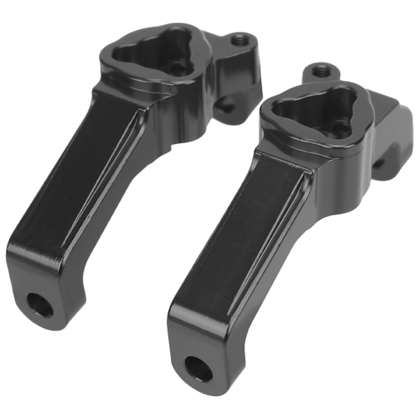2 stk aluminiumlegering foran C-sete Passer for Redcat Gen8 1/10 RC-biler Nav Hjulfeste Svart