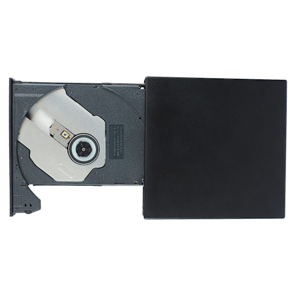 Ulkoinen DVD-asema USB 2.0 Plug and Play Alhainen melu Vakaa Kestävä DVD-asema kannettavalle tietokoneelle Työpöydälle AIO
