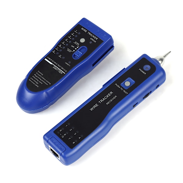 Håndholdt Rapid LAN Network Kabel Tester Line Finder Wire Tracker Tool #1 (blå)