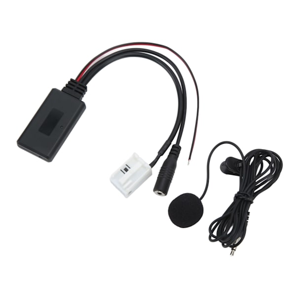 Bilradio lydindgangskabel Bluetooth 5.0 Media Aux Adapter Med Mikrofonudskiftning til A2 A3 A4 TT 2006