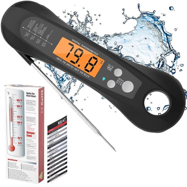 Direkteavlest kjøtttermometer for kjøkkenmåling