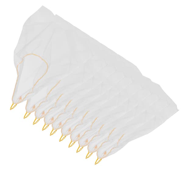 10 stk. matkvalitets nylonfilter honningfilter nettpose fjerner urenheter God brukervennlighet