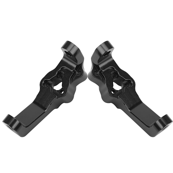 2 stk aluminiumlegering foran C-sete Passer for Redcat Gen8 1/10 RC-biler Nav Hjulfeste Svart