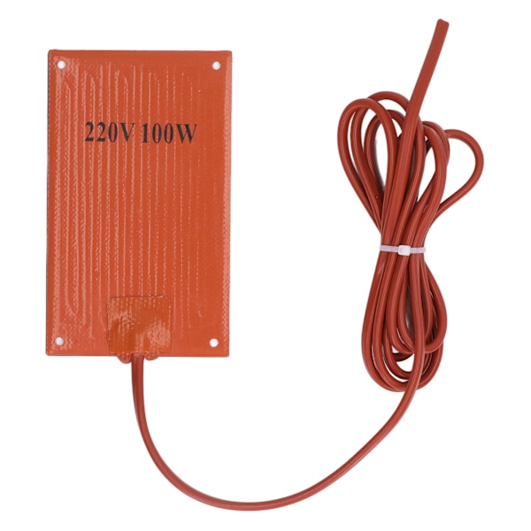 Silikonvarmematte Varmerelementet 90x150mm AC 220V for Elektriske Skap 100W