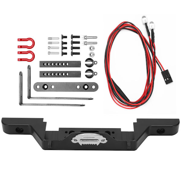 RC frontfanger metall antikollisjon bil frontgjerde med vinsjfeste for TRX4