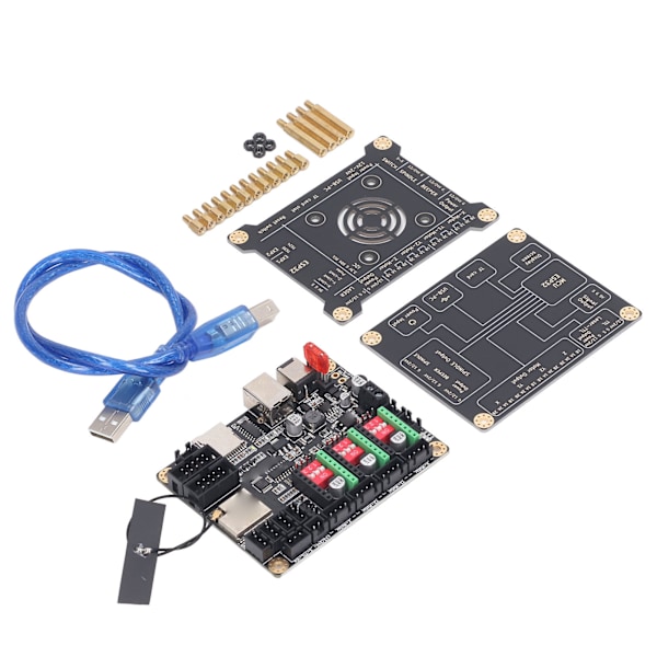 Lasergraveringsstyringskort MKS DLC32 V2.1 Offline Kontrol 32bit WIFI Graveringsmaskine Moderkort og Beskyttelsesetui